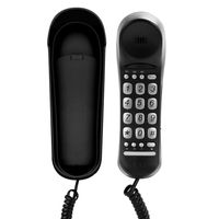 Profoon TX-105 - Kompaktes Kabeltelefon, schwarz