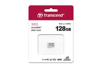 Transcend microSDXC 300S-A 128GB Class 10 UHS-I U3 V30 A1