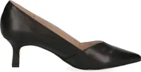 Caprice Damen Pumps Blockabsatz Leder spitze Form 9-22403-42, Größe:37 EU, Farbe:Schwarz