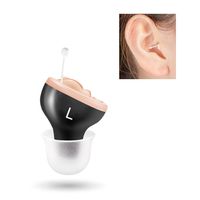 Mini Invisible H?rger?t Sound Amplifier Volume Adjustable Ear Hearing Assistant Helfer fš¹r die Pflege geh?rloser ?lterer Ohren (fš¹r das linke Ohr)