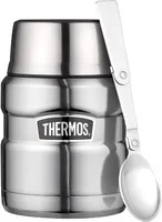 fintronic Thermobehälter, 500ml Warmhaltebox Edelstahl mit Löffel