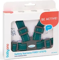 BABYONO | Dětské chodítko FIRST STEPS - Granát - Bezpečné a pohodlné - Pro děti od 6 měsíců věku