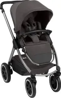 ABC Design Samba 2 Set Kinderwagen inkl. Tragewanne, Farbe Kinderwagen:Almond