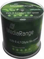 MediaRange DVD-R 4. 7GB 100szt Wrzeciono 16x