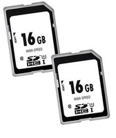 2 x 1A PHOTO PORST High-Speed 16 GB SDHC-Karte Speicherkarte
