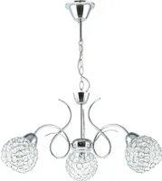 HowHomely Kristall-Hängeleuchter Pendellampe 60 cm