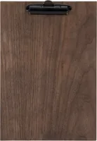 Securit  MC-WALA4-CB Securit Speisekarten-Klemmbrett WALNUT, A4, aus Walnussholz