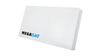 Megasat D4 - 10,7 - 12,75 GHz - 1100 - 2150 MHz - 950 - 1950 MHz - 33 dBi - Horizontale/Vertikale Polarisation - Weiß