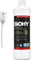 BiOHY Glaskeramik Kochfeldreiniger (1l Flasche) + Dosierer | Optimal zur Reinigung und Pflege von Kochfeld und Induktion | Geeignet für ALLE GERÄTE
