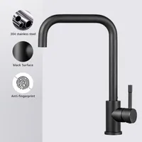 360 ° drehbarer Hochdruck-Küchenarmatur, Spülen-Garten-Wasserhahn, Küchen-Spülen-Wasserhahn