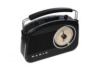 König HAV-TR700BL Retro Radio schwarz 