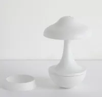 Pilzlampe Kleine Nachttischlampe 16 RGB-Farben, Kabellos Touch-Steuerung Nachtlicht, Roly-Poly-Schreibtischlampe  für Schlafzimmer, Wohndekoration