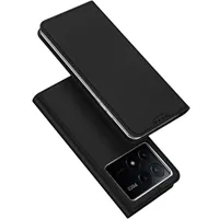 Dux Ducis Skin Pro puzdro pre Xiaomi Poco X6 Pro 5G / Redmi K70E s chlopňou a slotom na kartu - čierne