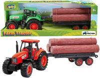 Kinder Spielzeug Farmer Set Trecker Traktor Anhänger Heupresse Kipper 6 teilig 