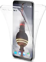 NALIA 360 Grad Hülle für Samsung Galaxy S8, Full Cover Handy Schutzhülle Case Transparent