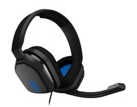 Logitech Gaming Headset Astro A10 3,5mm Wired Kopfhörer 7,1 Virtual Gaming Kopfhörer mit Klapp Stumm Mic für PS4/xbox One/Windows 10, Blau