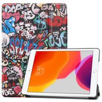 Mobigear Tri-Fold -  Apple iPad 9 (2021) Hülle Klapphülle - Graffiti