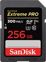 SanDisk Extreme PRO® SDXC™-UHS-II-Speicherkarte, V90 - 256 GB, 300 MB/s, 260 MB/s