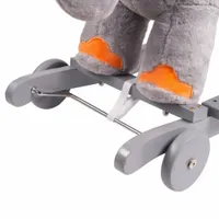 Schaukelspielzeug mit Melodie und Rädern PlayTo elephant