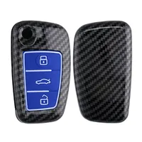 kwmobile Autoschlüssel Schutzhülle kompatibel mit VW Golf 8 3-Tasten  Autoschlüssel Hülle - Schlüsselhülle aus Silikon - in Grau Schwarz