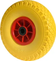 Vollgummireifen mit Kunststofffelge für Sackkarre 20 mm.