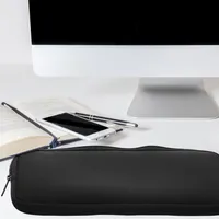kwmobile Tastatur-Hülle kompatibel mit Logitech K380 - Neopren Schutzhülle Case Tasche für Tastatur - Neoprentasche für Keyboard - Schwarz