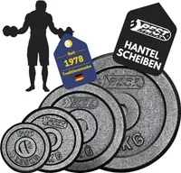 Liatinové činky čierne 10 KG BEST SPORTING 30mm