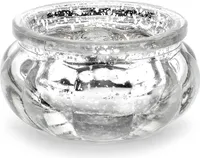 Teelichthalter silber