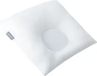 Sei Design Orthopädisches Babykissen gegen Verformung & Plattkopf für Säuglinge  1-8 Monate weiß
