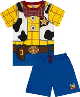 Toy Story - Schlafanzug mit Shorts für Jungen NS6103 (116) (Bunt)