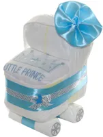 Windeltorte Windelwagen blau