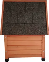 @Pet Outdoor Katzenhaus 57x45x43 cm Holz Braun