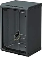 10" rack jednoczęściowy4U/260 TRITON czarne drzwi perf.
