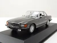 Maxichamps 940033451 Mercedes 350 SL Cabrio Hardtop R107 1974 grau metallic 1:43