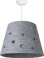 Kinderleuchte Kinderlampe Kinderzimmer Pendelleuchte Stoff Sterne Jungen Mädchen