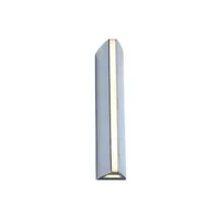 LUTEC Leo LED Aussenwandleuchte 2fach 3000 K 14W IP54 Chrom