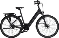 Rucanor Elektrische stadträder Urban Plus 28 Zoll 49 cm Damen Hydraulisch Scheibenbremse Mattschwarz