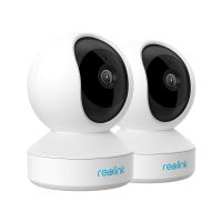 Reolink 4MP IP Kamera Überwachungskamera Innen WLAN schwenkbar, Dualband-WLAN, 2-Wege-Audio, Home und Baby Monitor mit Bewegungserkennung Indoor, E1 Pro(2Pack)
