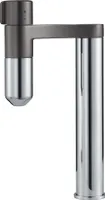 FRANKE 120.0551.216 Armatur VITAL Caps. Standalone, Festauslauf, Chrom/Gun Metal / Filter-Armatur