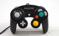 Original Nintendo GameCube Controller Schwarz