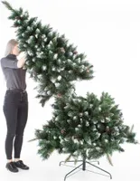 Weihnachtsbaum LEMMY  - Künstlicher Christbaum Tannenbaum aus PVC, Größe:220 cm