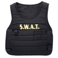 SWAT Plate Carrier weste schwarz Painball   -NEU Weste Wachschutz Security 
