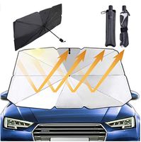 NAttnJf Faltbare Auto frontscheibe innen Sonnenschutz verdicken Laser Anti-uv hitzebeständige Abdeckung Schutz 