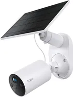 C410 Kit Sicherheitskamera mit Solarpanel, Weiß