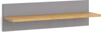Vitalispa Wandregal Malia, 70 x 20 cm, Grau/Grau