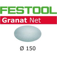 Festool Netzschleifmittel STF D150 P180 GR NET/50 Granat Net (203307), 50 Stück