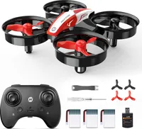 Holy Stone HS210 Mini Drohne für Kinder Anfänger,RC Quadcopter mit 3 Akkus Lange Flugzeit,Automatische Höhenhaltung,3D Flips,Headless Modus