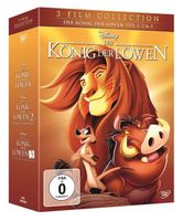 Lví král - trilogie (DVD), trojdisk, Disney - Disney BGG0037804 - (DVD Video / Animovaný film)