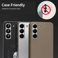 Für Samsung Galaxy A14 / A34 Aluminium Ring Kamera + H9 Tempered Hart Glas Film Gold