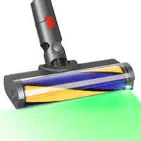 Bürste Kompatibel mit Dyson V8 V10 V11 V15, Staubsauger Elektrobürste mit LED -Leuchten zur Enthüllung Unsichtbarer Staub, für Hartböden Geeignet